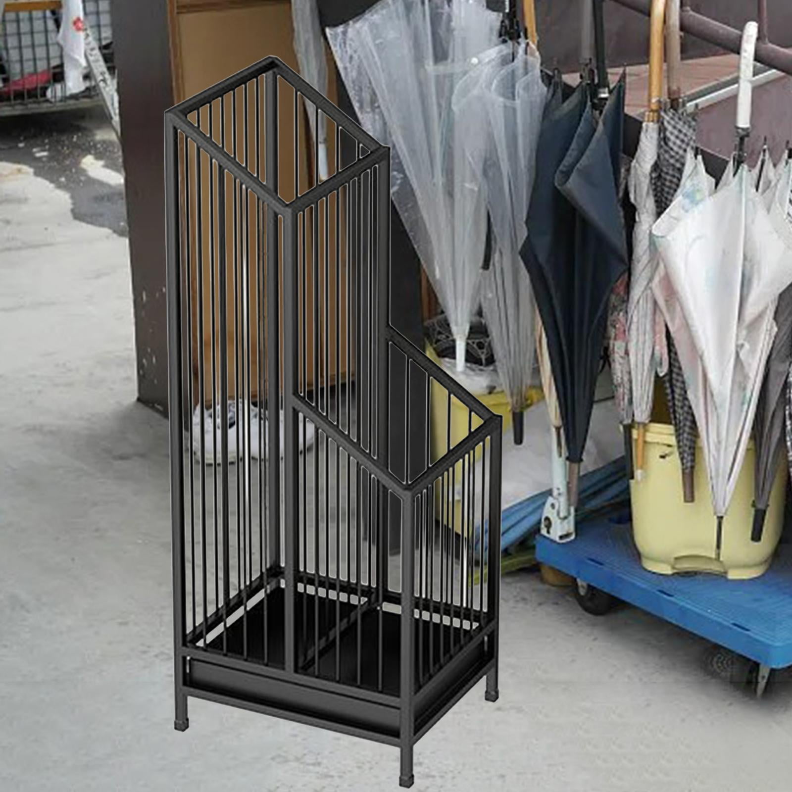Baoblaze Standing Umbrella Holder Stand Rack for Hotel Entry Black