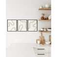 thumbnail image 6 of HAUS AND HUES Neutral Wall Art - Set of 3 Beige Wall Art Geometric Wall Decor, Boho Wall Art Neutral Wall Decor, Abstract Wall Art for Living Room Boho Pictures Modern Wall Art (Framed Black 16x20), 6 of 6