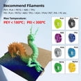 thumbnail image 4 of Plato de construcción IdeaFormer-3D Rainbow Starry PEY+PEI texturizado, 4 of 6