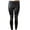 Black, variant on XWSHYW Pants for Women Womens Knee Three Zipper Tight Leather Pants Lmitation Leather Slim Leggings