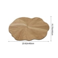 thumbnail image 3 of Ywbawe 40x60 cm Wood Grain Diatomite Stone Bathroom Floor Mat Quick Dry Water Absorbent Non Slip Shower Rug for Bathroom Entrance, 3 of 6