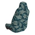 thumbnail image 2 of Balery Fish Style Funda de Asiento para Auto con Diseño - Cubierta Frontal Suave y Transpirable con Protector Antideslizante- 1 Unidad, 2 of 5