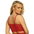 thumbnail image 3 of Felina Finesse Cami Bralette - Stretchy Lace Bralettes For Women - Sexy and Comfortable (Tango Red, L-XL), 3 of 3