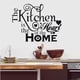 thumbnail image 5 of Billuyoard PVC Kitchen English Letters Wall Stickers Decorations Decals Art Wallpaper Walls Room Supplies Dinning Removable Murals Type2, 5 of 6