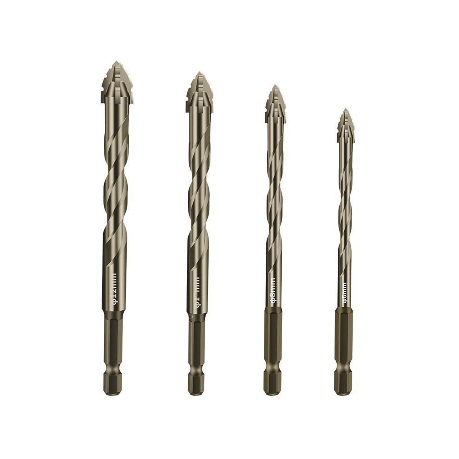 Boreal Craft Drill Bit 1/8 New Four Flute Sawtooth Eccentric