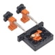 thumbnail image 5 of Kit De Plantilla Para Hacer Tacos, Resistente Al Desgaste, Anodizado Compacto Duro, Buen Aislamiento, Plantilla Para Hacer Tacos De Madera Para Fresado De Taladro Eléctrico, 5 of 7