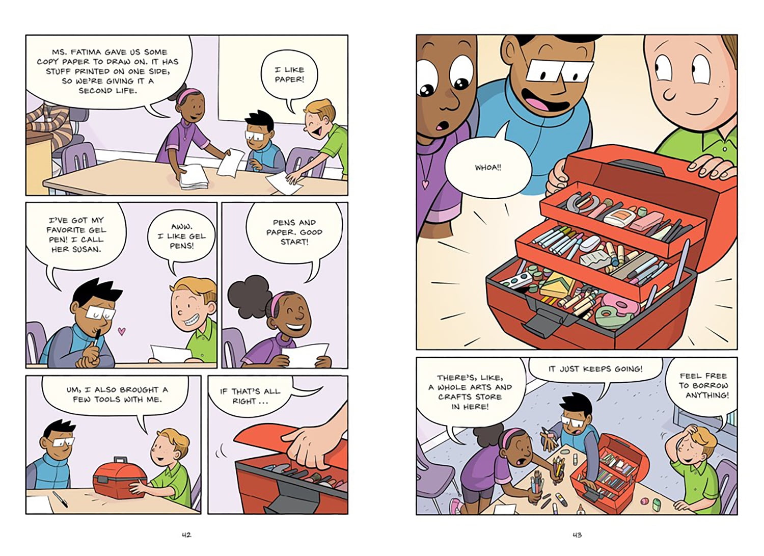 New and Trending: The Cartoonists Club a Graphic Novel by Raina Telgemeier