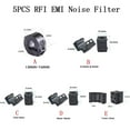 thumbnail image 4 of 5Pcs Tdk Black Clip-On Rfi Emi Noise Filter Ferrite Core Anti-Jamming Ring, 4 of 4