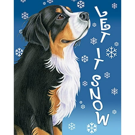 Bernese Mountain Dog - Best of Breed Let It Snow Garden