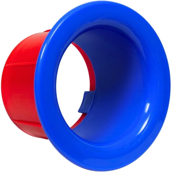 PSBM Hand Saver Dispenser Handle Dark Blue for 12"-18" Stretch Wrap 1 Pair 3" Core for Packaging Wrapping