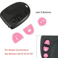 thumbnail image 3 of ZheElen 3pcs Silica Gel Key Buttons Remote Repair Kit Convenient And Durable Solution For Commodore VS VT Black 1Set, 3 of 6