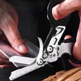 thumbnail image 5 of Trauma Shears 6 in 1 Multifunctional Foldable Emergency Response Shears with Protective Scissors Trauma Scissors for Outdoor Camping, 5 of 5