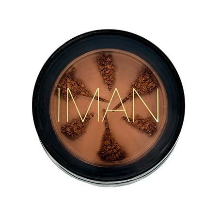 IMAN Cosmetics Second to None Semi Loose Powder, Clay Medium, 0.21