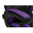 thumbnail image 3 of OFM Ergonomic & Adjustable Swivel Gaming Chair, Purple, 3 of 15