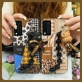 thumbnail image 2 of LYM-Phone Case For TCL T-Mobile Revvl V+ 5G/Revvl V Plus 5G, Black pearl pendant Bear bracelet silicone Skin-friendly feel Back Cover Simplicity soft case Cartoon cute Dirt-resistant, 2 of 9