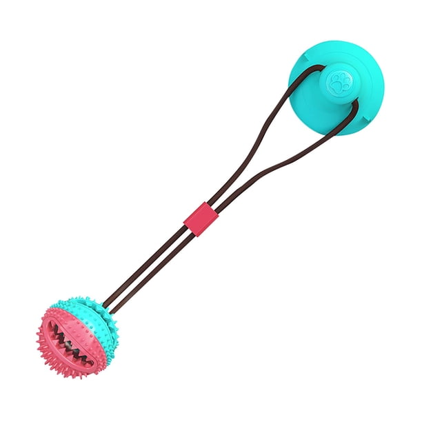 Popular! Abrasion-resistant Molar Toy Ball With Dog Sucker Leaking Food