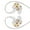 White, variant on Tizuqe Wire Earbuds for Music Gaming Video Call with Dynamic Driver Deep Bass Earphone