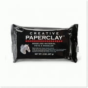 WhimsiClay - Lightweight, Moldable Paper Clay for Artistic Creations - 8oz, White