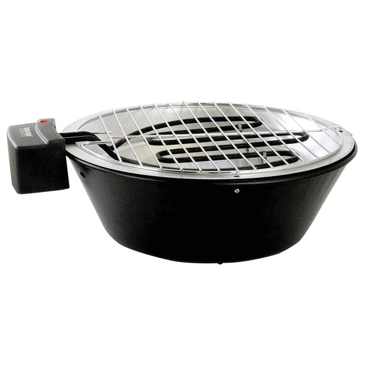 Better Chef 1Burner Black Electric Indoor Barbecue Grill with Nonstick Grill Plate