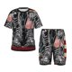 thumbnail image 1 of Balery Veterans Day1 Conjunto de Pijama Infantil de Manga Corta con Estampado – Ropa de Dormir de Algodón Suave-3X-Large, 1 of 6