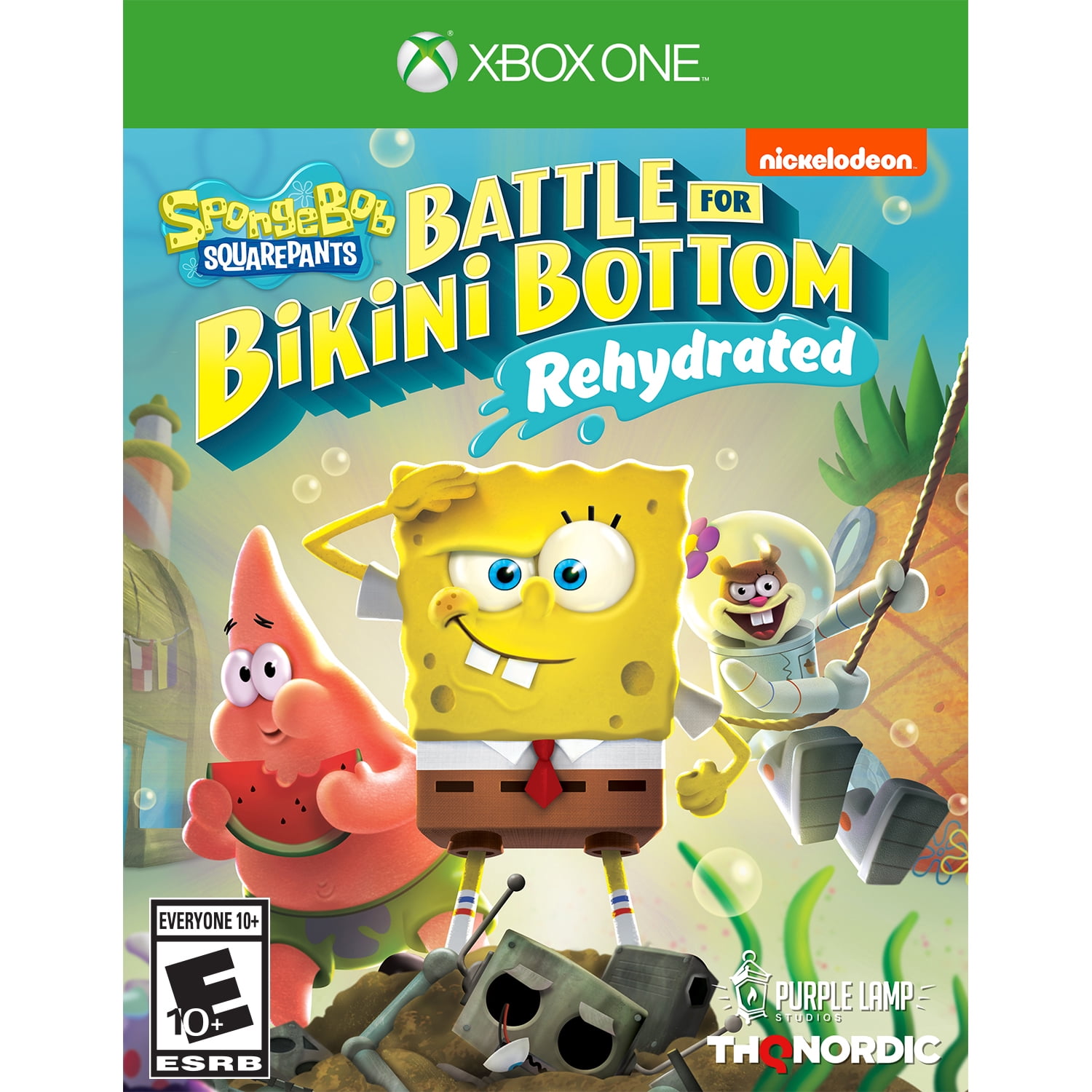 Spongebob Squarepants Battle For Bikini Bottom Rehydrated Thq Nordic Xbox One 811994022165 Walmart Com Walmart Com - spongebob battle for bikini bottom roblox edition roblox