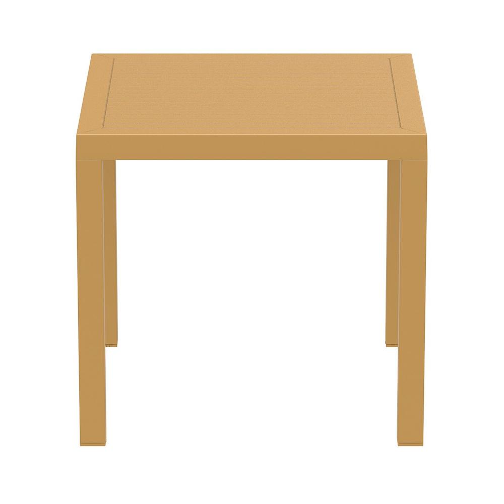 Resin Square Dining Table Teak 31 inch - image 2 of 2