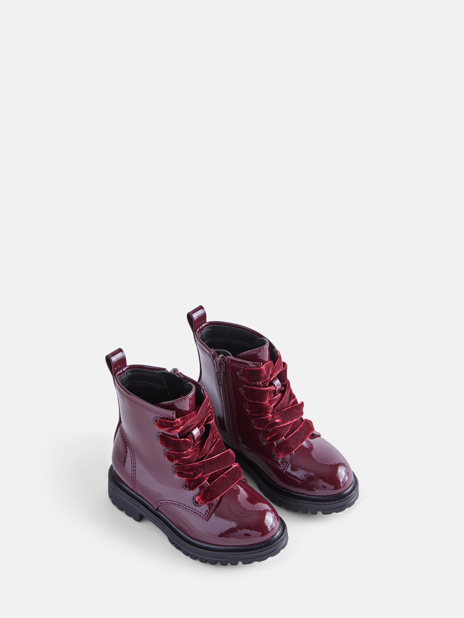 Wonder Nation Toddler, Little, & Big Girls Combat Boots