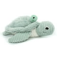 thumbnail image 4 of Les Ptipotos Sea Turtle Mom & Baby Plush Stuffed Animal Set & Eco-Friendly Toy in Mint Green, 4 of 5