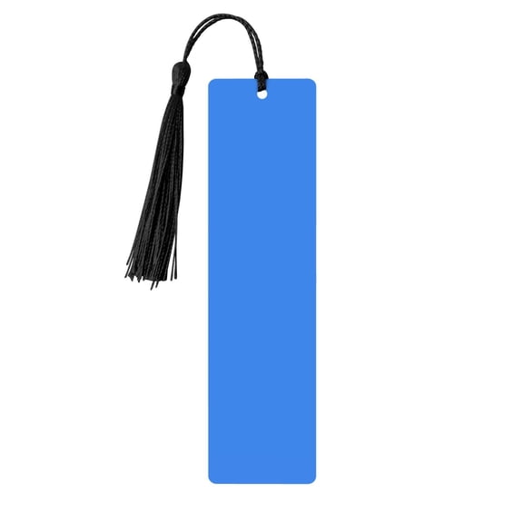 Kdxio Dodgerblue Print Metal Tassel Bookmarks,Perfect Gift for Art Lovers and Bookworms Metal Bookmarks for Women
