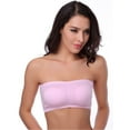 thumbnail image 3 of 1-3Packs Women Strapless Bandeau Bra Wirefree Padded Bralette Tube Bra S-XXXL, 3 of 5