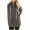 Gray, variant on Diufon Womens Plus Size Drawstring Hoodies Solid Color Sweatshirts Long Sleeve Pullover Tops