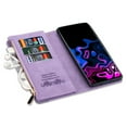 thumbnail image 5 of Dteck Samsung Galaxy A53 5G Case Wallet with Zipper Pocket, Premium Soft PU Leather Flip Folio Case with Wrist Strap Kickstand Protective Cover for Samsung Galaxy A53 5G Wallet Case,Purple, 5 of 6