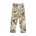 thumbnail image 4 of Daiia Starfish and Sea Shells Men's Sleep Pant with Pockets and Drawstring,Pajama Pants-X-Large, 4 of 9