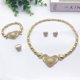 thumbnail image 4 of RRR Juego de 4 joyas for mujer: collar, anillos, pulseras y pendientes, 4 of 5