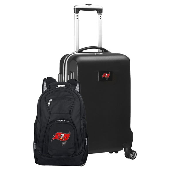 MOJO Black Tampa Bay Buccaneers 2-Piece Backpack & Carry-On Set