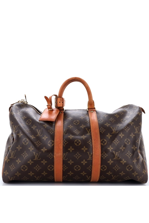 Pre-Owned Keepall Bag Monogram Canvas 45 By Rebag