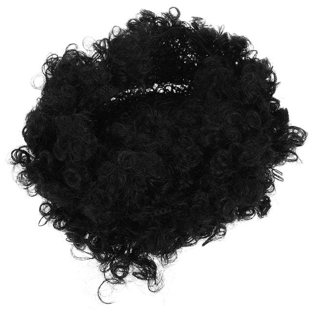 Peluca corta afro rizada para mujer, peluca de cabello sintético con volumen y estilo natural para cosplay, eventos, fiestas y disfraces