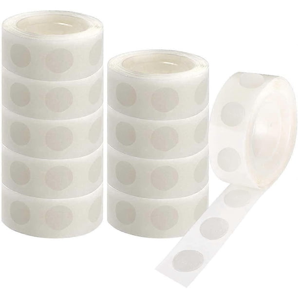 1000pcs Glue Point Clear Balloon Glue Removable Adhesive Dots Double Sided Dots of Glue Tape for Balloons Party or Wedding Decoration