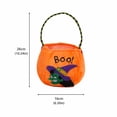 thumbnail image 2 of Halloween Candy Bags, Trick Or Treat Basket, 8X6 In, Small Basket with Handle, Halloween Bags for Student, Halloween Boo Basket Items, Halloween Goodies for Student, Halloween, 2 of 6
