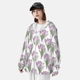 thumbnail image 3 of Lsque Tulips Flowers UPF 50+ Lightweight Sun Protection Men's Women's Long Sleeve Shirt, Hoodie Performance -X-Large, 3 of 9
