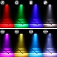 thumbnail image 3 of Par Lights LED Stage Lights, 18X12W RGBW Uplights Stage Lighting Effect by DMX and Sound Activated Control Wash Light for Wedding Parties Church Club DJ Live Show (4 Packs), 3 of 9