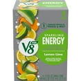 thumbnail image 3 of (2 pack) V8 +Energy Sparkling Lemon Lime Juice Energy Drink, 11.5 fl oz Can, 4 Count, 3 of 14