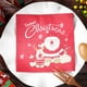 thumbnail image 3 of KAKOWELY 20 servilletas navideñas estampadas con diseño de Papá Noel, de pulpa de madera, para cenas, recuerdos de fiesta de Navidad., 3 of 4