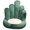 Green, variant on Lume Wear Chair Cushion with Back Support a Seat Pad for Long Sitting Comfort. Ergonomic Desk Chair Cushion Made of Soft Thick Foam for Home And Office Use