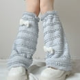 thumbnail image 4 of Fashionable Ruffle Lace Leg Covers for Women Elegant Tiered Leg Warmers Socks, 4 of 17