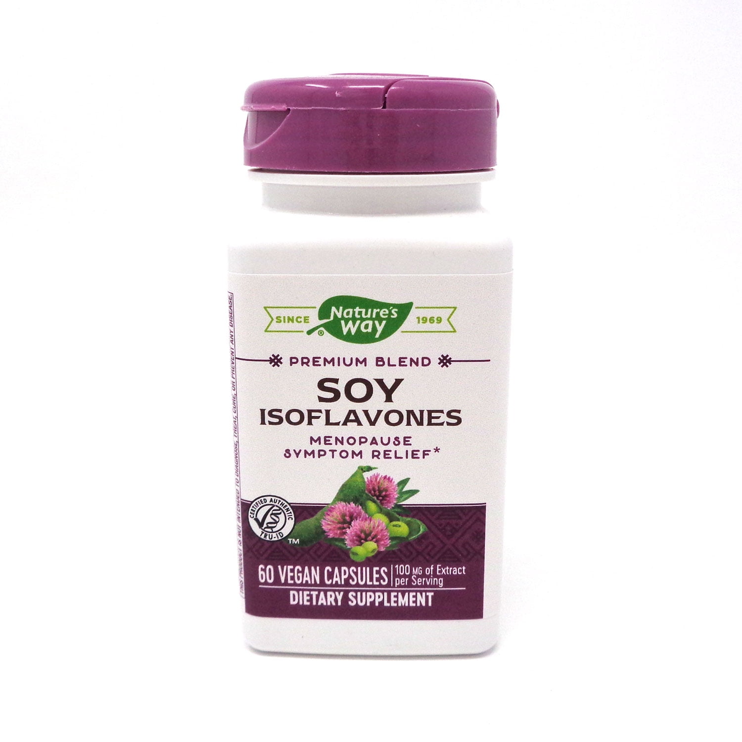 Nature's Way Soy Isoflavone Standardized Capsule, 60 Count