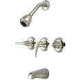thumbnail image 2 of Olympia Faucets Triple Lever Handle Tub and Shower Faucet, 2 of 2