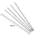thumbnail image 5 of Joernso 5Pcs Twist Drill Bit Lengthened Fast Chips Removal Round Shank Professional Twisted Drilling Bit Group for Tapping, 5 of 7