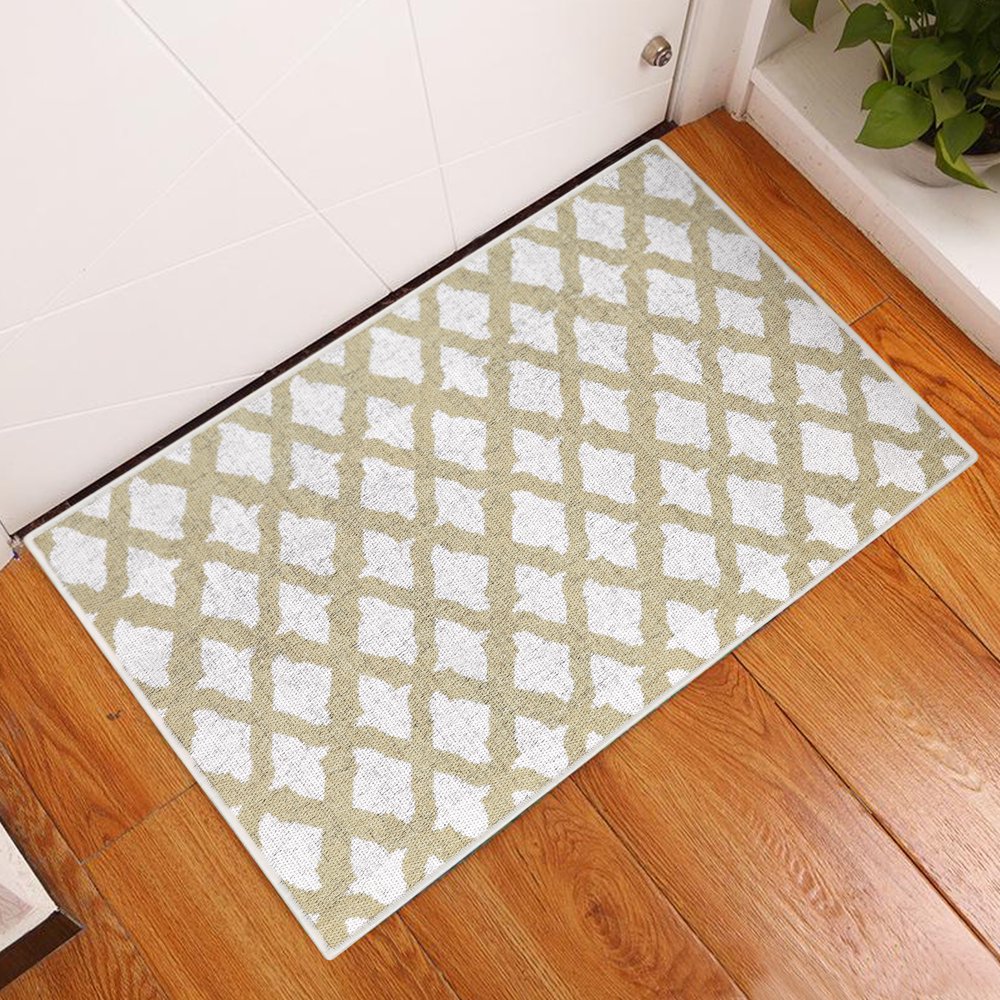 Sussexhome Floral Collection 2 x 3 Foot Heavy Duty Low Pile Rug Runner UltraThin Non Slip