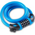 thumbnail image 2 of Bike Lock With 5-digit Code, 1.2m/4ft Bicycle Lock Combination Cable Lock Lightweight & Security Bike Chain Lock For Bicycle, Mountain Bike, Scooterbl, 2 of 5